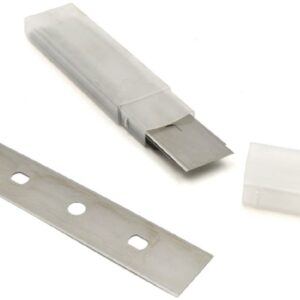 Double-edged carbon steel blade