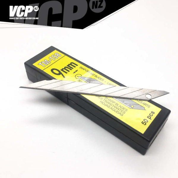 9mm Carbon Steel Art Blades – 50 Pack