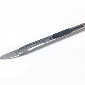 Retractable Knife with Curved Blade