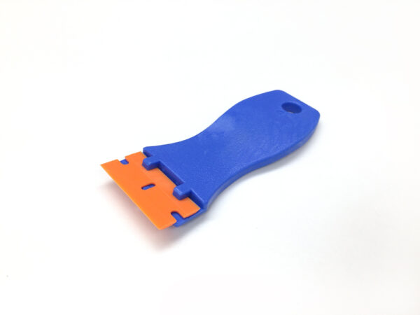 Scraper with Plastic Razor Blade