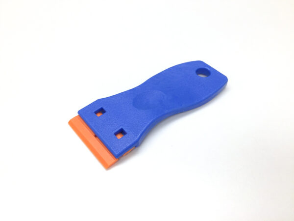 Scraper with Plastic Razor Blade