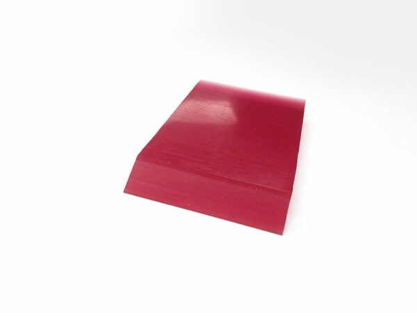 PU Red Squeegee – Block or Bevelled