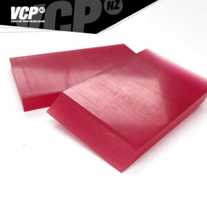 PU Red Squeegee – Block or Bevelled