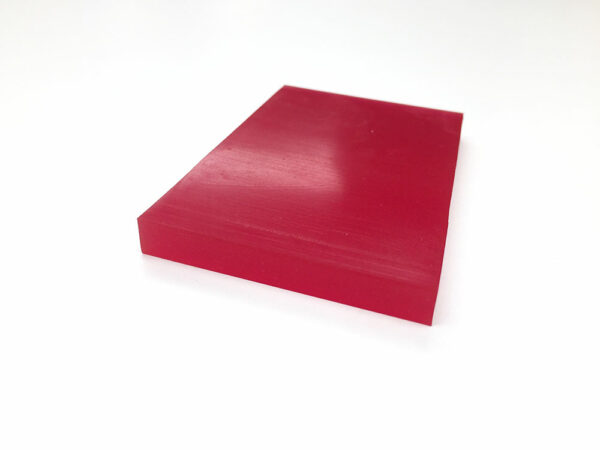 PU Red Squeegee – Block or Bevelled
