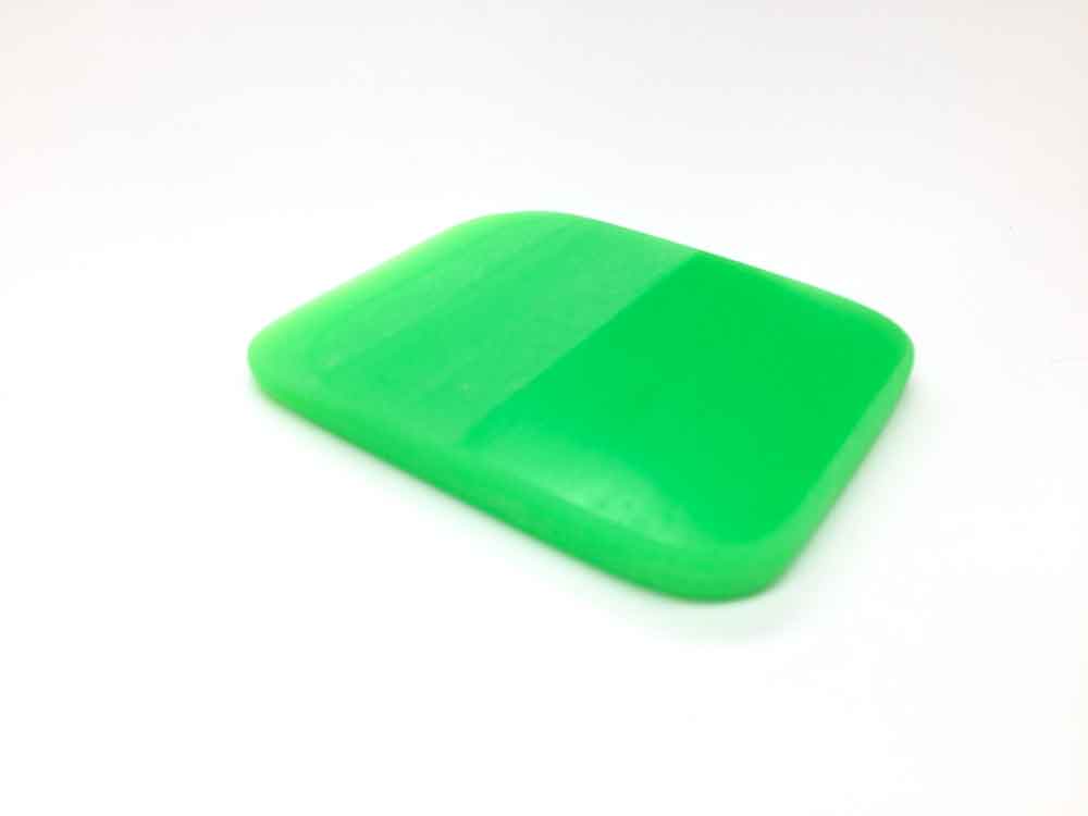 PPF HiVis Pink/Green Squeegee – Rounded