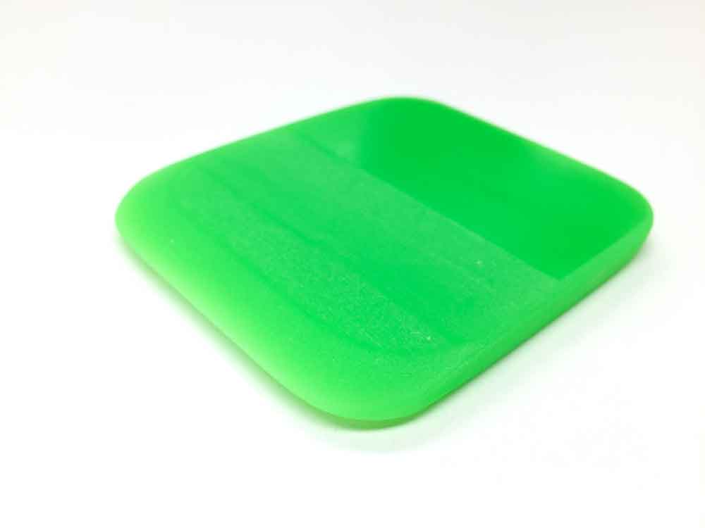 PPF HiVis Pink/Green Squeegee – Rounded