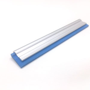 Aluminium Channel with Rubber Blade