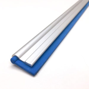 Aluminium Channel with Rubber Blade