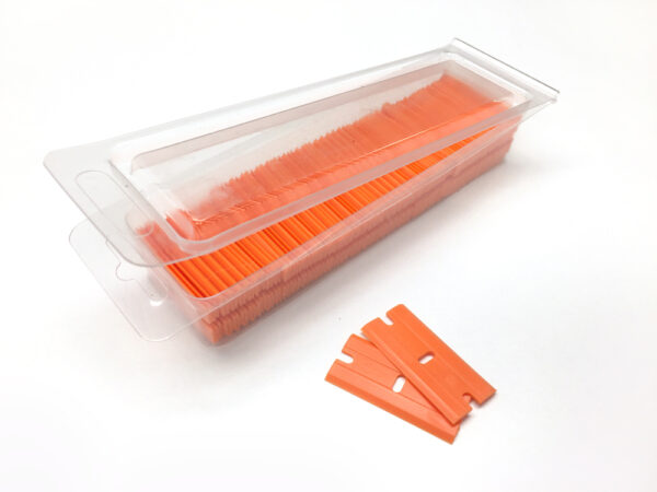 Double Edge Plastic Razor Blade – 100 Piece Pack